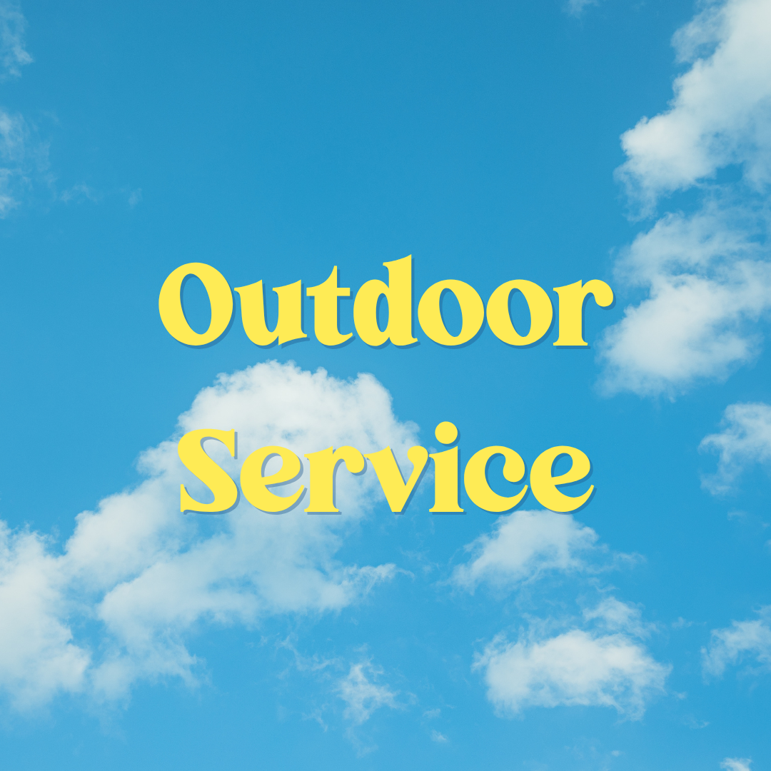 30th August Service in the Park!